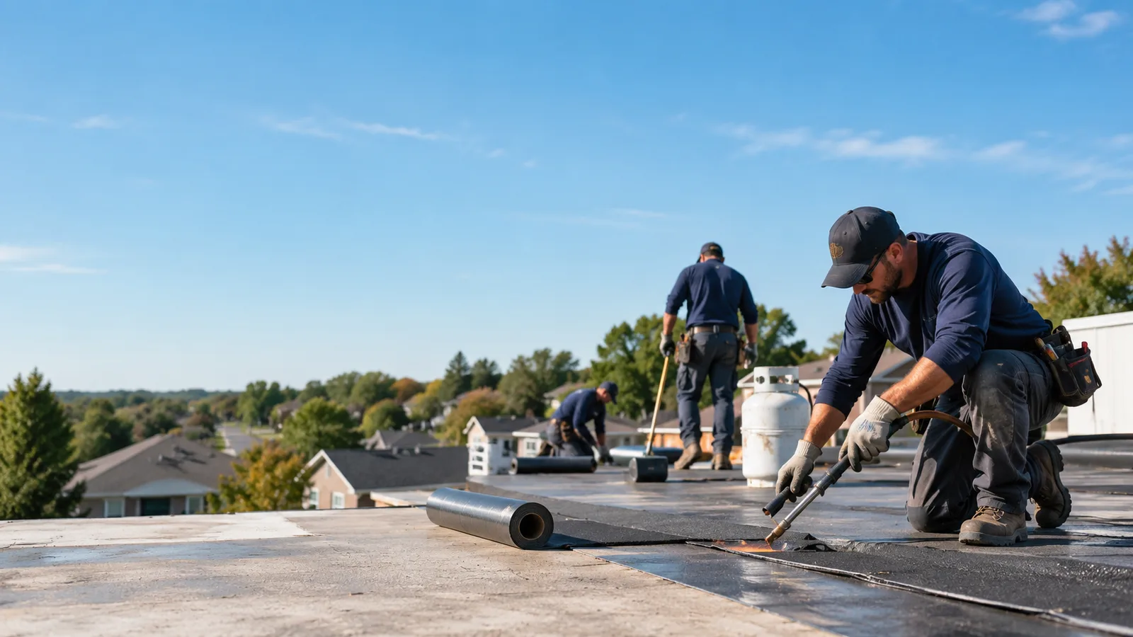 Flat Roof Leak Repair providers in Starlight, PA